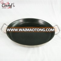 non stick coatong stainless steel French omelet pan composite bottom non stick frying pan